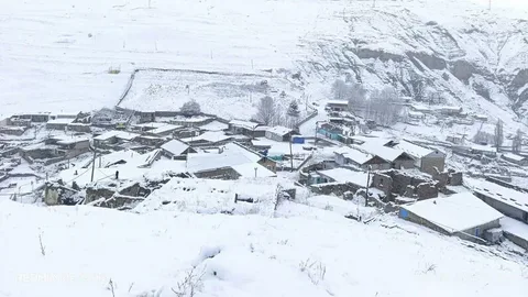 В Дагестане из-за снежной бури перекрыты две региональные дороги